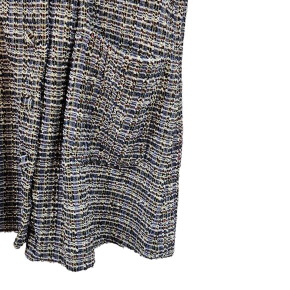 NWT Free People Maxx Mini Shirt Dress in Midnight Combo Size M - Picture 4 of 9